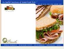 Tablet Screenshot of butlerart.avifoodweb.com